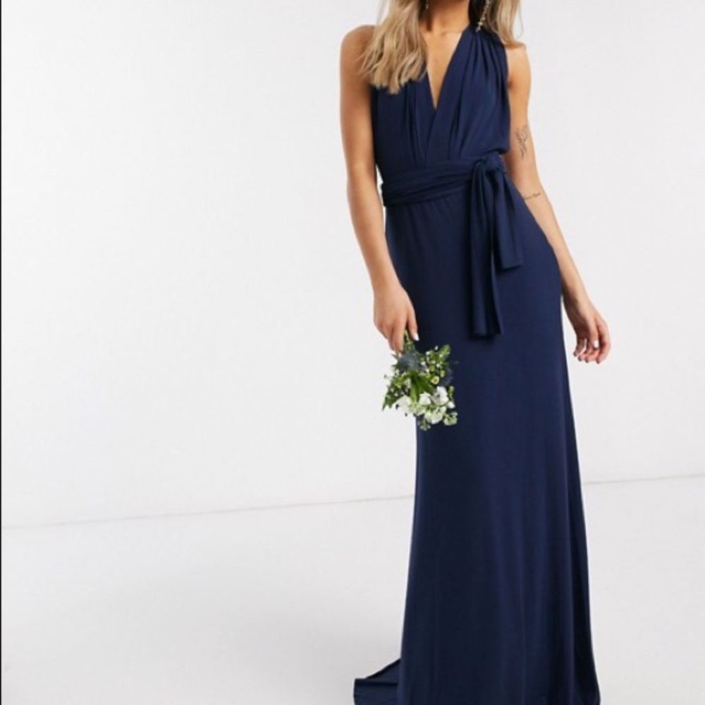 TFNC Multi Way Navy Maxi Dress
